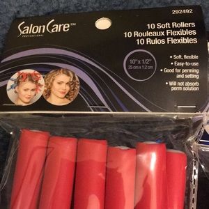 Brand new!!!SalonCare 10 soft Rollers 10”x1/2”
